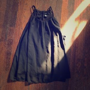 Simple black dress shirt